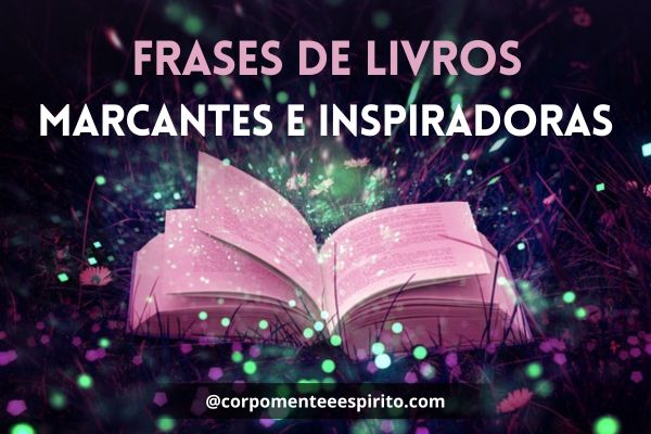 Imagem de um livro representando o post frases de livros marcantes.
